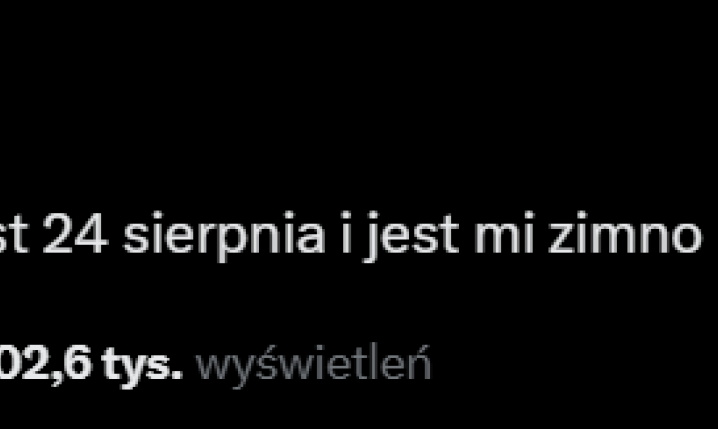 ''POLSKI'' wpis pogodowy Leonardo Rochy z Rakowa xD